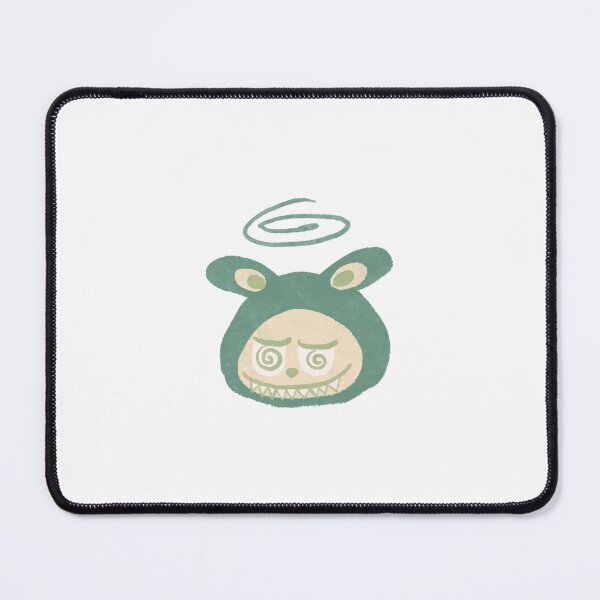 Item preview, Labubu design tired happy 4K artwork ToyArtCollector how2work_toys Sticker  designed and sold by sasocru.