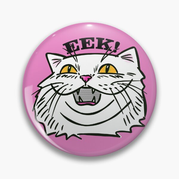 Item preview, EEK! White Cat designed and sold by poket.piktures.