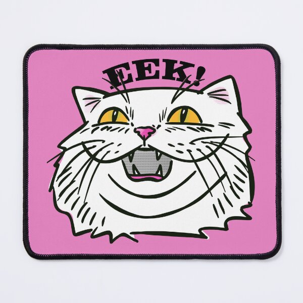 Item preview, EEK! White Cat designed and sold by poket.piktures.