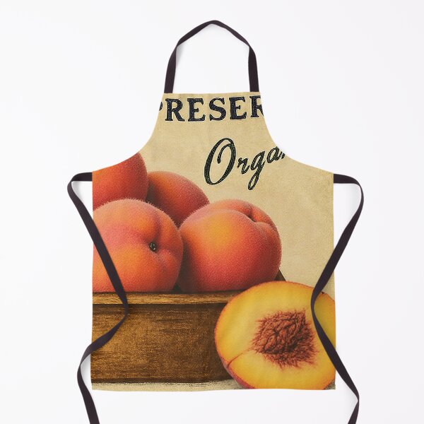 Item preview, Retro Peach Fruit Sticker Label designed and sold by Wordsmith-Wear.
