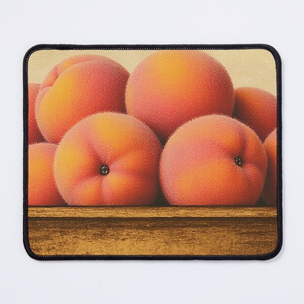 Item preview, Retro Peach Fruit Sticker Label designed and sold by Wordsmith-Wear.
