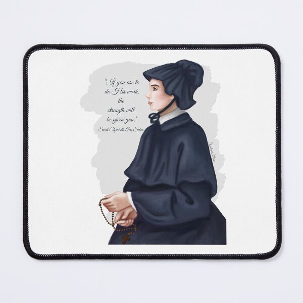 Item preview, Saint Elizabeth Ann Seton designed and sold by Tres Corda Designs.