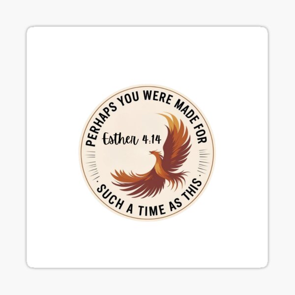 Item preview, Perhaps you were made for times as this Esther bible verse  designed and sold by AggsOSE.