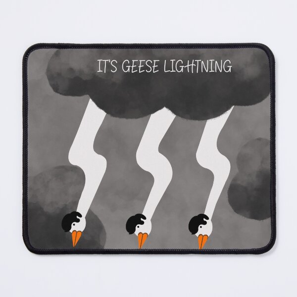 Item preview, It’s Geese Lightning designed and sold by Sargent-Canvart.