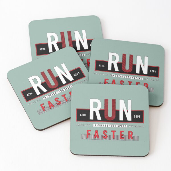 Item preview, RUN FASTER designed and sold by  Bride of the desert.