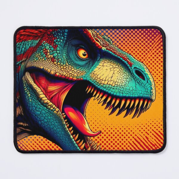 Item preview, Raptor Head - Pop Colors designed and sold by AD-Digital-Art.