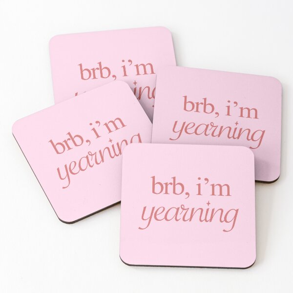Item preview, brb, I’m yearning cute text designed and sold by OkiDokiDesign.