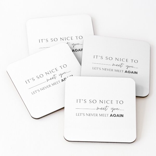 Item preview, It's So Nice to Meet You - Song Lyrics designed and sold by cheripopp.