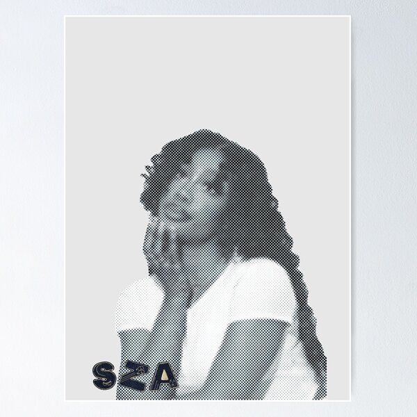 Item preview, SZA HALFTONE designed and sold by yuliiyadesigns.