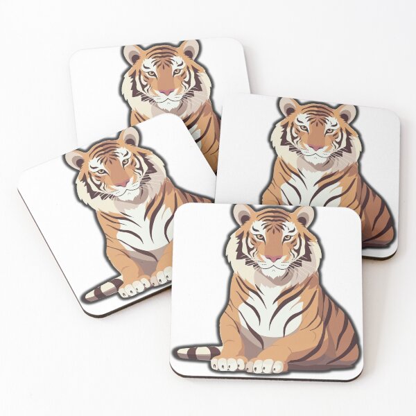 Item preview, Tiger Power | Bold Wildlife Graphic Art designed and sold by WildPetal.