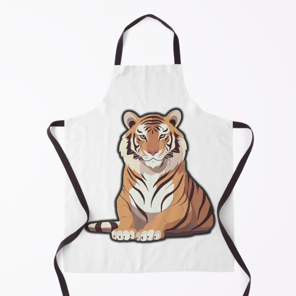 Item preview, Tiger Power | Bold Wildlife Graphic Art designed and sold by WildPetal.