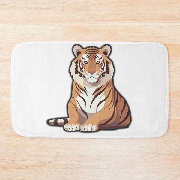 Item preview, Tiger Power | Bold Wildlife Graphic Art designed and sold by WildPetal.