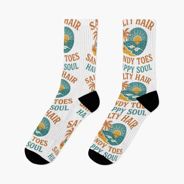 Item preview, Salty Hair Sandy Toes Happy Soul Beach Life designed and sold by CozyAndSweet.