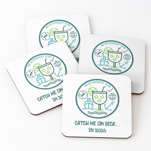 Item preview, Catch Me on Deck… in 2055 – Future Cruise Retirement Plan designed and sold by baskamade.