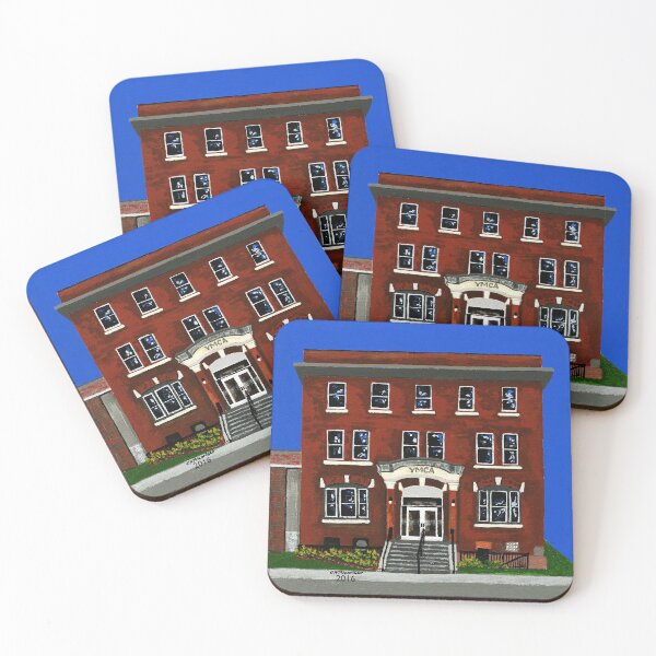 Item preview, Naperville, Illinois, Kroehler YMCA, Naperville Recreation, Painting the Town Series designed and sold by GalleryTrio.