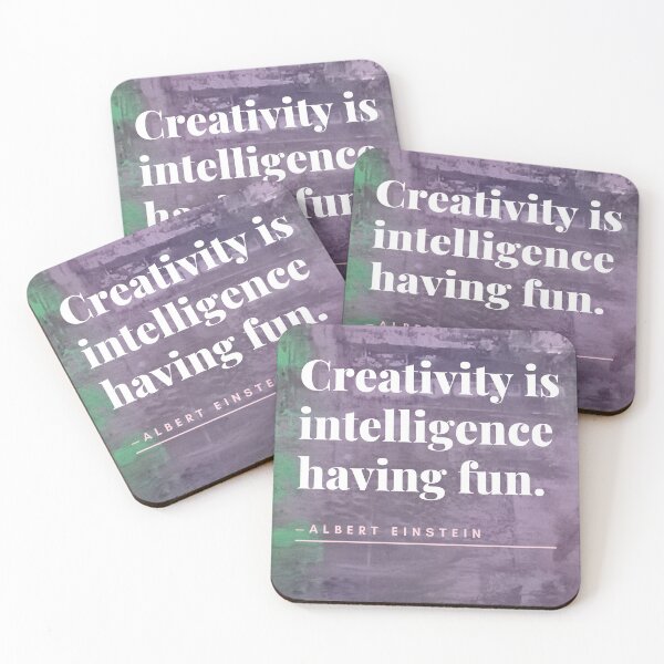 Item preview, Einstein about creativity designed and sold by NedPetkov.