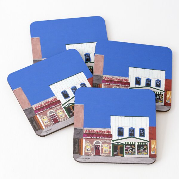 Item preview, Naperville, Illinois, Perle Jewelers, Naper Nuts & Sweets, Painting the Town Series designed and sold by GalleryTrio.