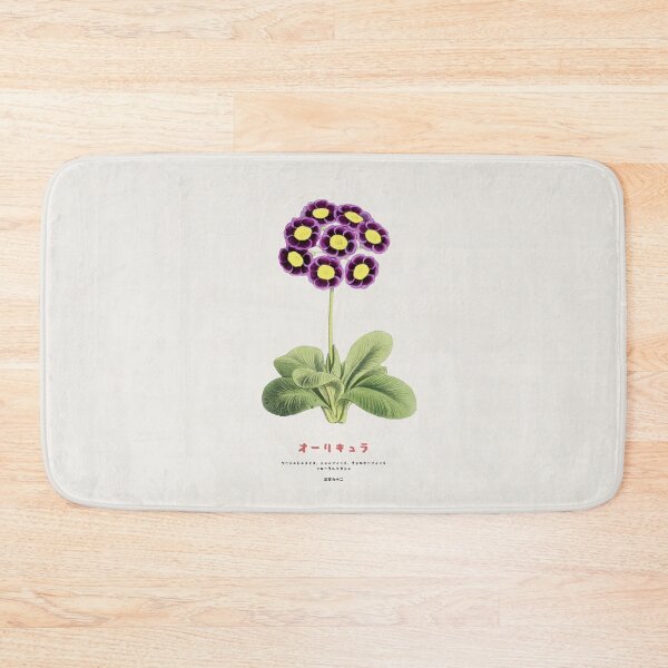 Item preview, Alpine Auricula Vintage Japanese Botany designed and sold by Vintagrafica.