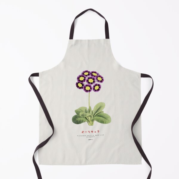 Item preview, Alpine Auricula Vintage Japanese Botany designed and sold by Vintagrafica.