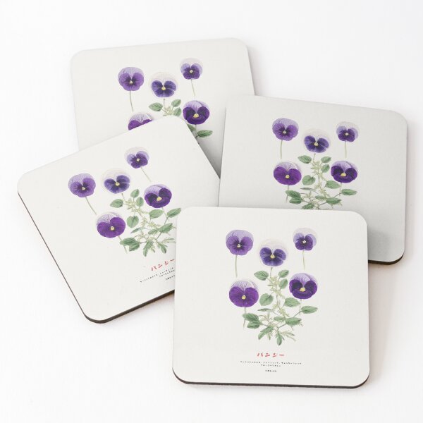 Item preview, The Garden Pansy Flower designed and sold by Vintagrafica.