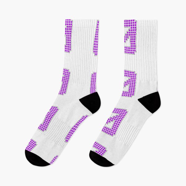 Item preview, Number 0 - Purple Pixel Block Character designed and sold by PixelGlyphs.