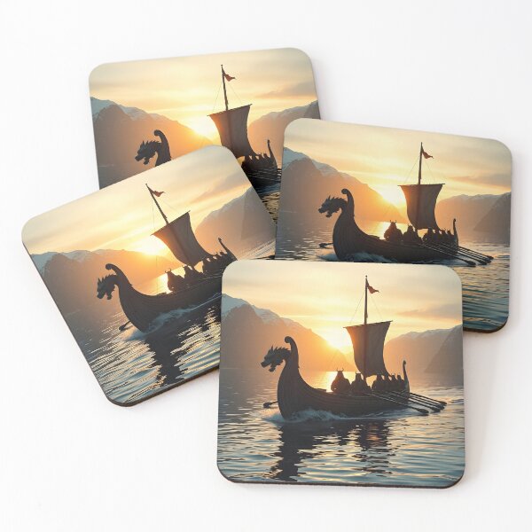 Item preview, Ivar’s longship designed and sold by laurencecrea.
