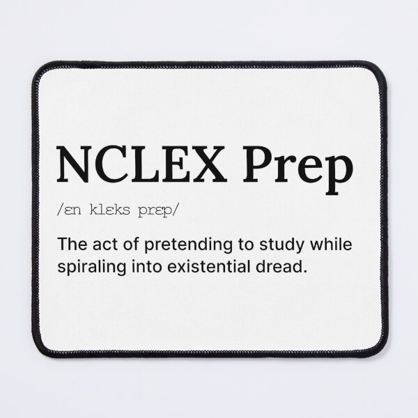 Item preview, NCLEX Prep – Funny Nursing Student Gift Shirt designed and sold by RizVibes.