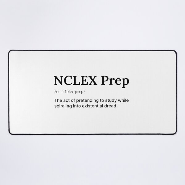 Item preview, NCLEX Prep – Funny Nursing Student Gift Shirt designed and sold by RizVibes.