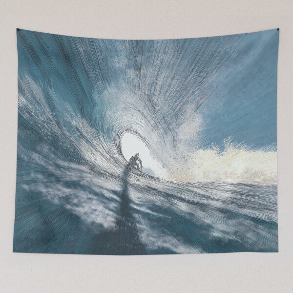 Item preview, Surfing the wave designed and sold by Arthoughts.