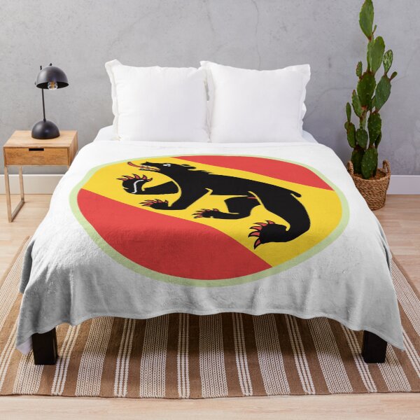 Item preview, The flag of the Canton of Bern in Switzerland designed and sold by shopdiego.