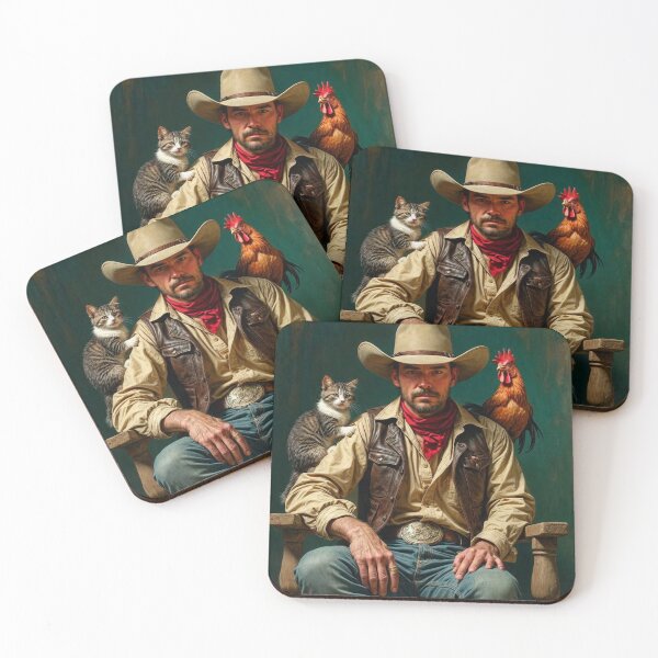 Item preview, Cowboy and His Pets designed and sold by M-Y-A-R-T-.