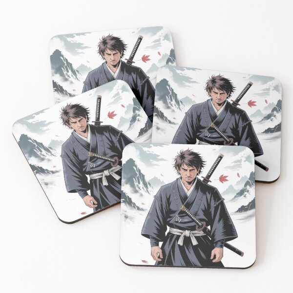 Item preview, Warrior Anime illustration designed and sold by HowMonkeyShop.