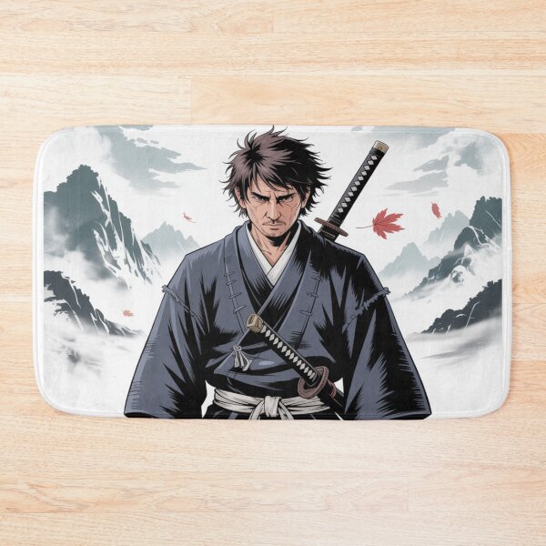 Item preview, Warrior Anime illustration designed and sold by HowMonkeyShop.