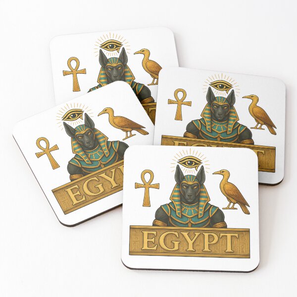 Item preview, Anubis & Thoth – Ancient Egyptian Symbols of Wisdom & Protection designed and sold by NovaFlickStudio.