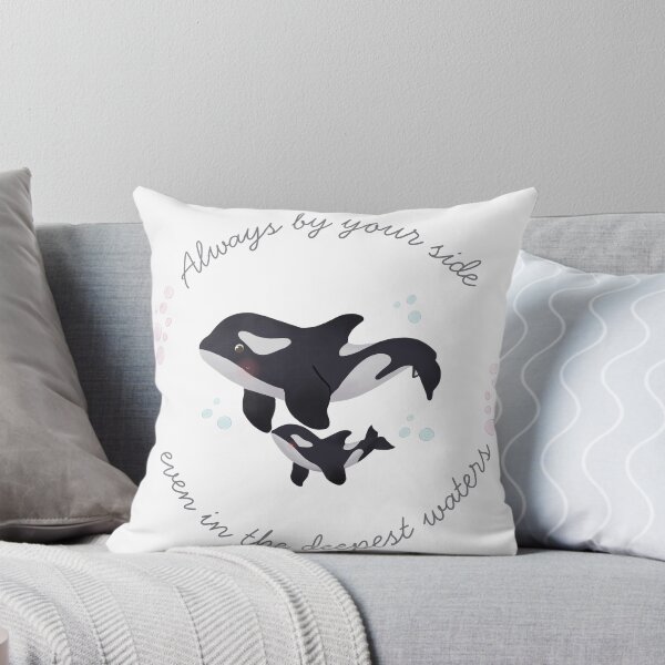 Item preview, Whale Mom Lover with quote : Aways by your side, even in the deepest waters designed and sold by Tiny Doodle and Tails.
