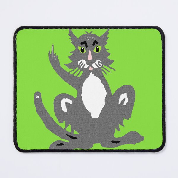 Item preview, Nasty Cat Flips the Bird designed and sold by kristalcurt.