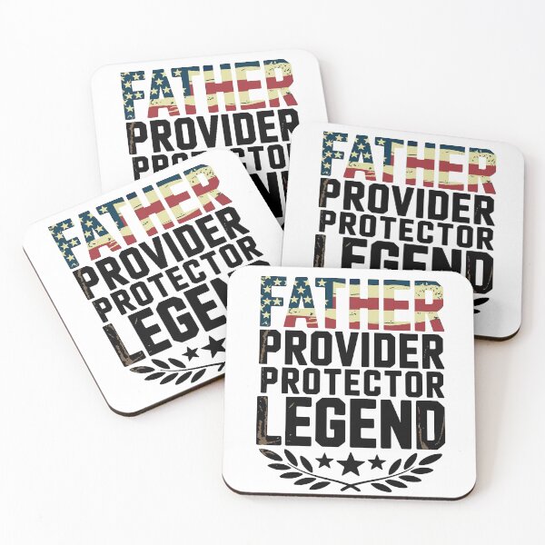 Item preview, Father and Child Silhouette American Flag Dad Gift Shirt designed and sold by designleon19.