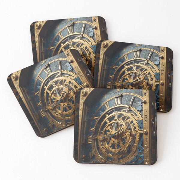 Item preview, Center clock facing door designed and sold by PixelPopShops.