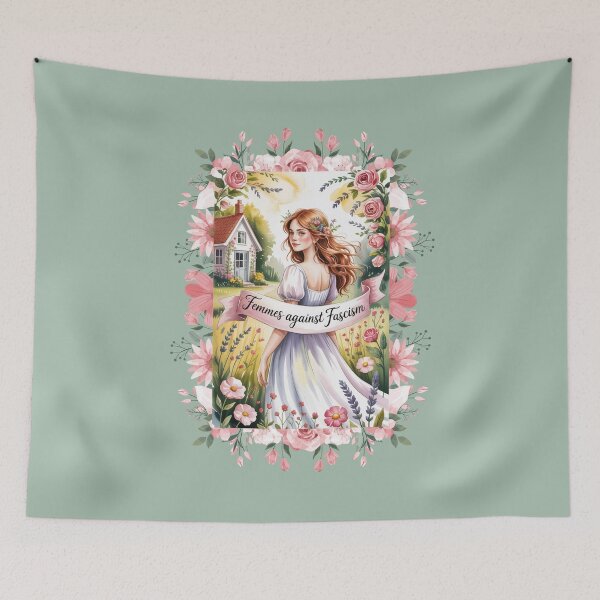 Item preview, Cottagecore Resistance in Bloom designed and sold by Kristy's Charmed Arts.