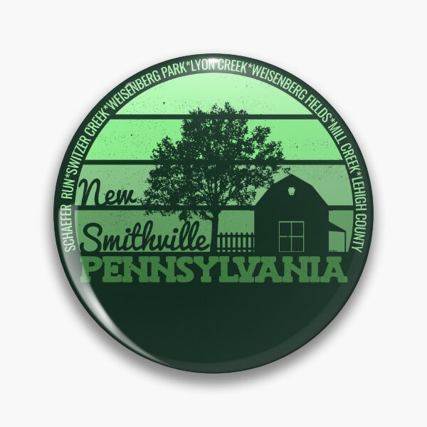 Item preview, New Smithville Pennsylvania Sunset Retro Vintage Local Pride Logo designed and sold by CRHPOD20.