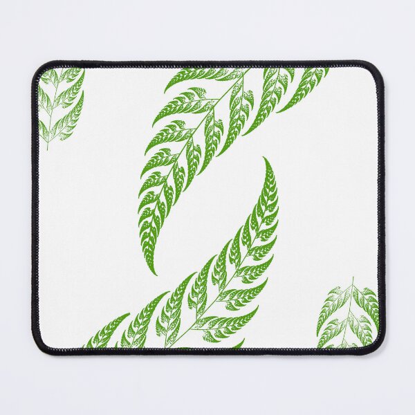 Item preview, Green Fern Leaves on White designed and sold by TerenceLacey.