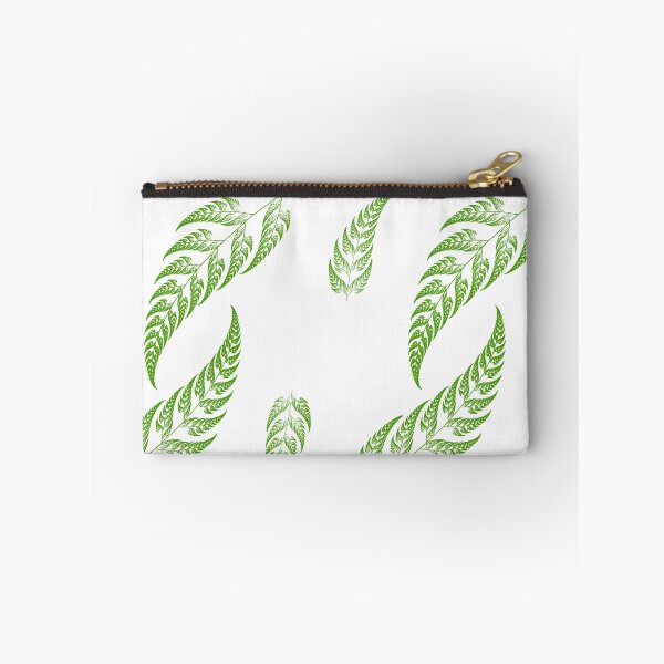 Item preview, Green Fern Leaves on White designed and sold by TerenceLacey.