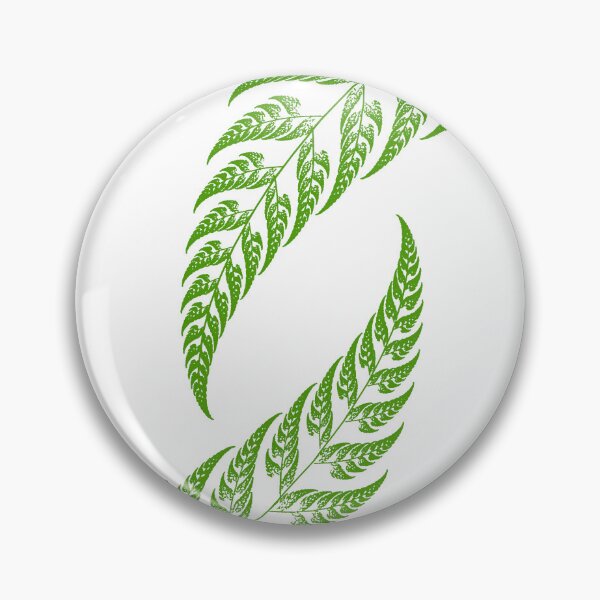 Item preview, Green Fern Leaves on White designed and sold by TerenceLacey.