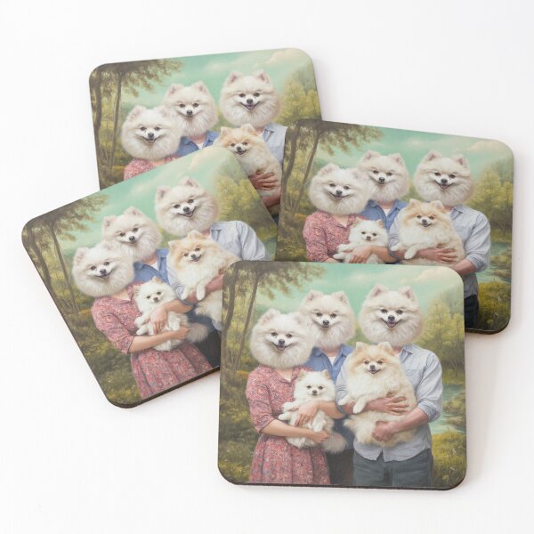 Item preview, The Pomeranian family designed and sold by Arthoughts.