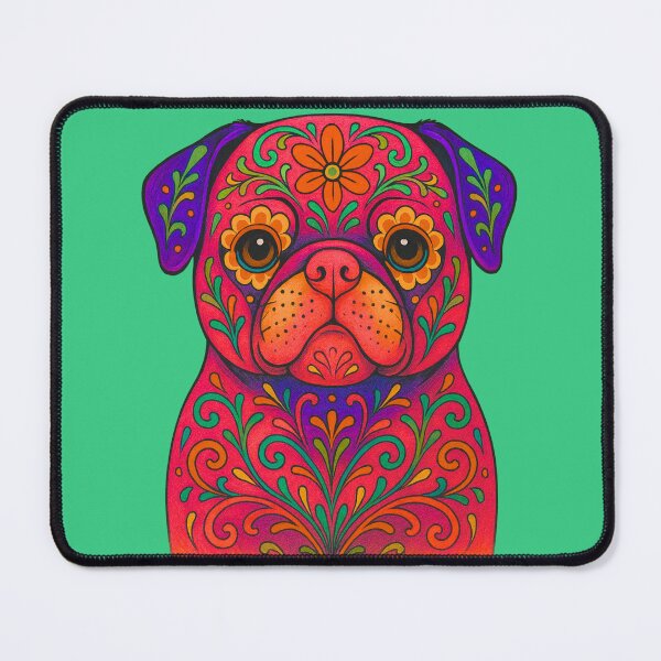 Item preview, Sugar Skull Pug | Day of the Dead designed and sold by PumagirlDigital.