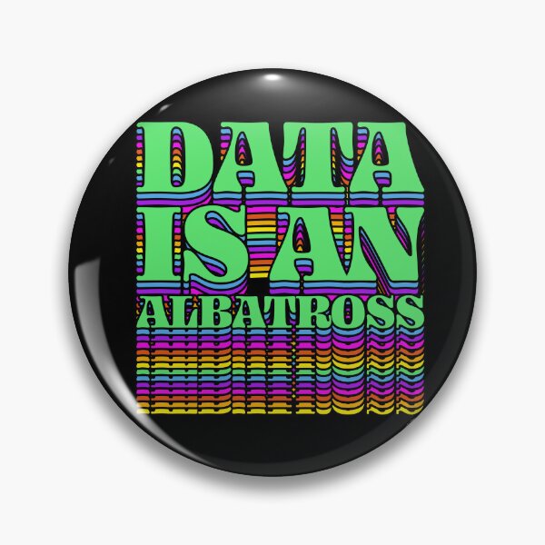 Item preview, Data is an albatross designed and sold by HithertoAi.