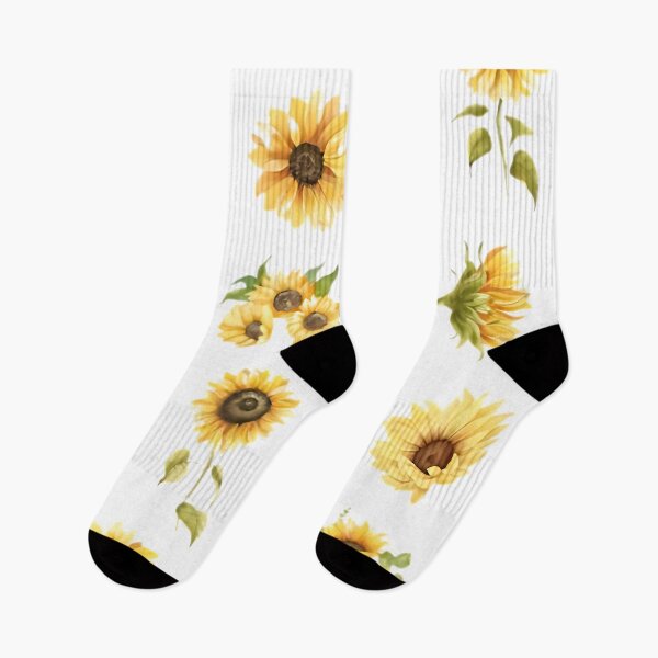 Item preview, Trendy sunflowers inspired by nature stickers designed and sold by BASFARFASHION.