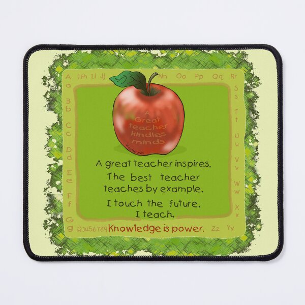 Item preview, Apple Educator Teacher designed and sold by artmuvz.