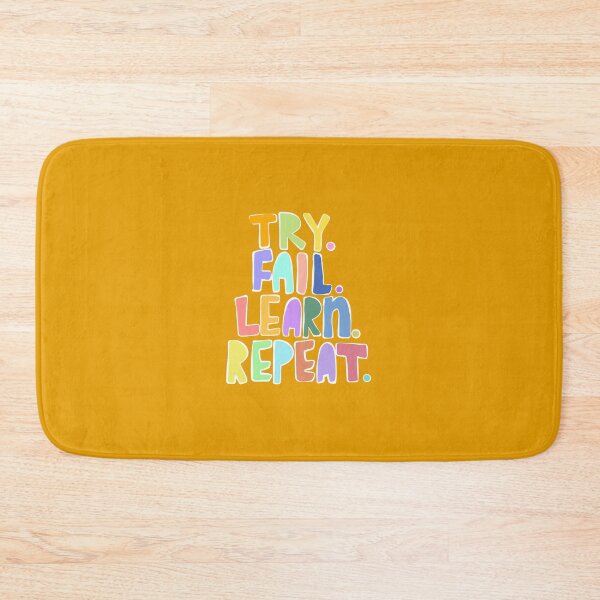 Item preview, Try Fail Learn Repeat. designed and sold by Raincow.