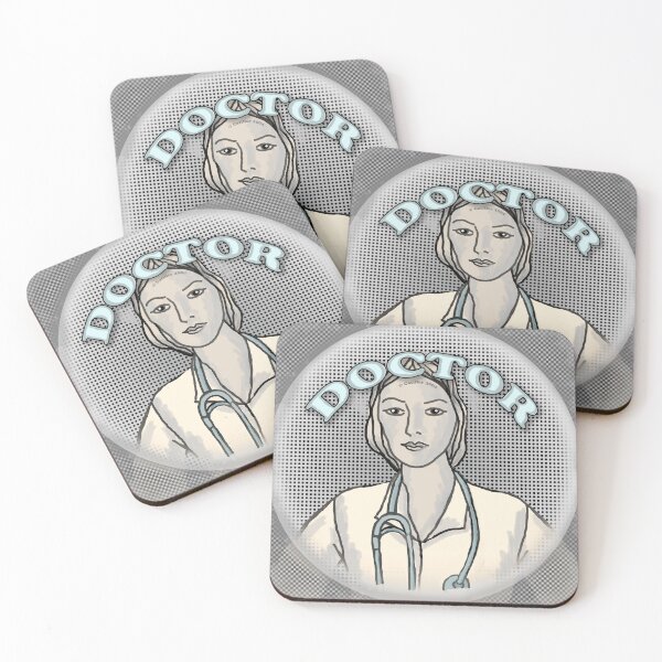 Item preview, Pretty Female Doctor  designed and sold by artmuvz.